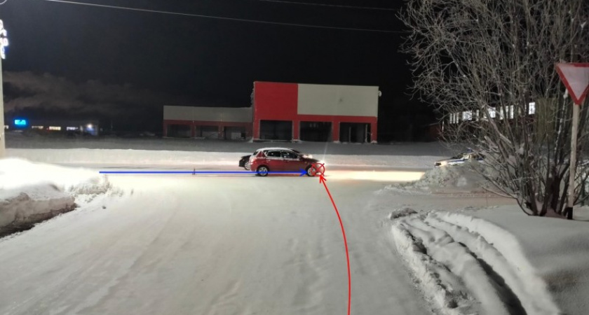 В Коми из-за нерадивых водителей произошли две аварии