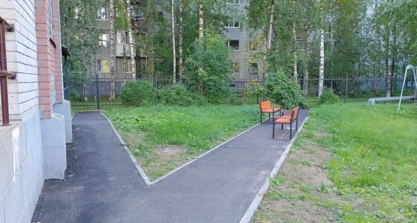 В Сыктывкаре завершили благоустройство дворов и мемориала к 80-летию Победы