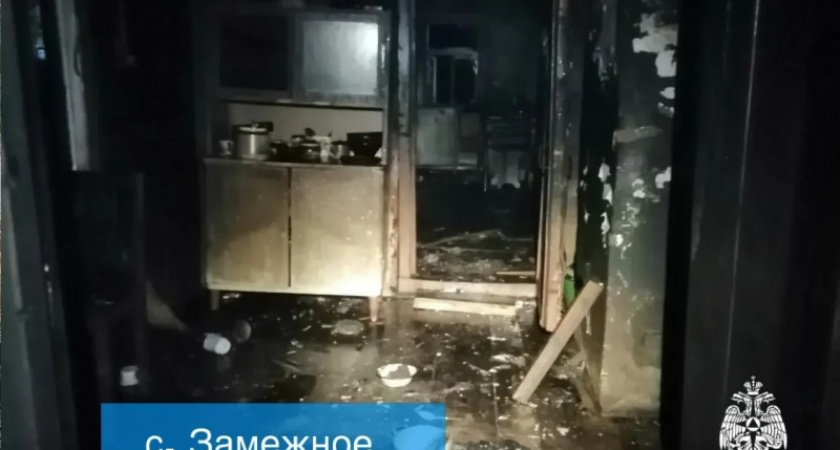 В одном из сел Коми пожар погубил двух местных жителей