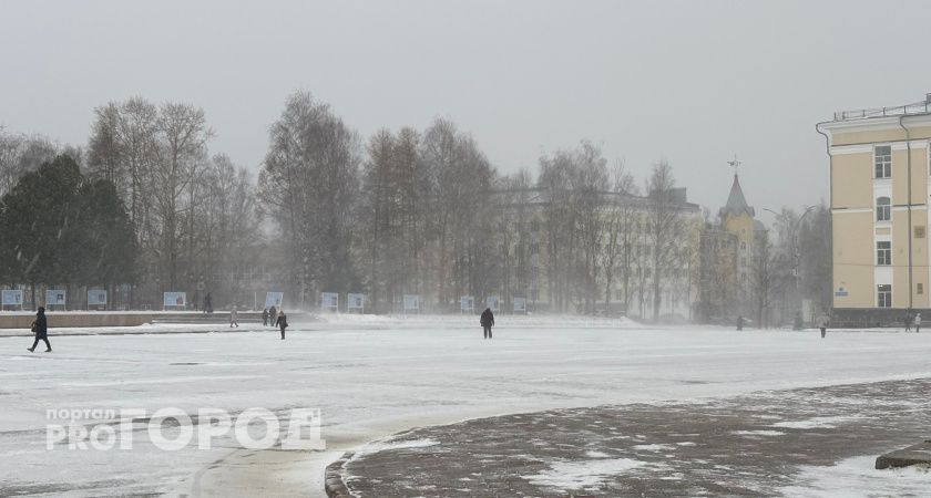 В Коми объявлено штормовое предупреждение: надвигаются сильные снегопады