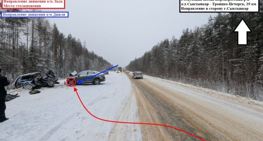 В Коми виновник смертельной аварии под Сыктывкаром получил срок