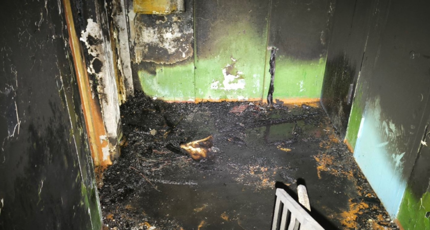 В одном из городов Коми за сутки произошло два пожара в жилых домах