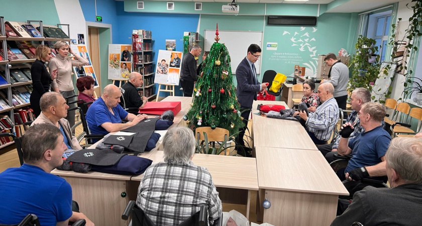 Сыктывкарский дом-интернат получил в подарок наборы для комфортного перемещения на колясках