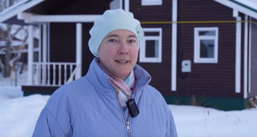 В преддверии Нового года фельдшер из отдаленного поселка Коми получила в подарок благоустроенный дом