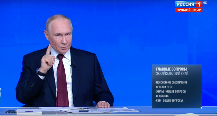 Владимир Путин рассказал о темпах роста экономики в России 