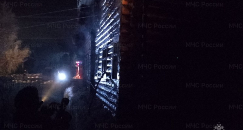 В Коми пожар унес жизни двух человек