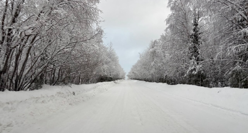 Каждую ночь с улиц Сыктывкара вывозят тысячи кубометров снега