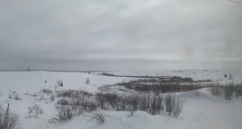 В Коми спасатели доставляют продукты в отрезанную снегом деревню