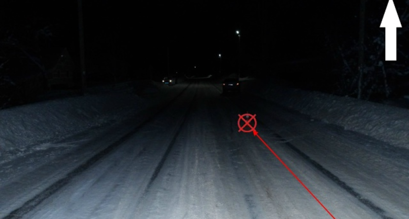 В Коми мужчина попал в больницу после наезда "Лады"