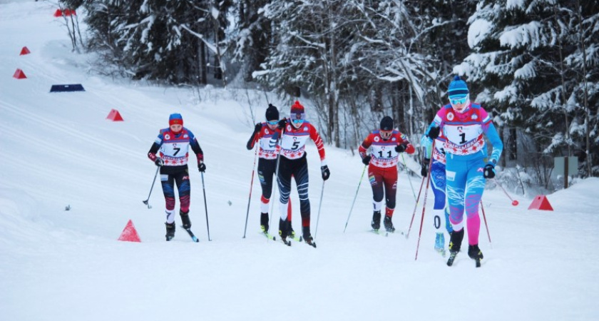 Юные лыжники Коми соревнуются на первенстве республики