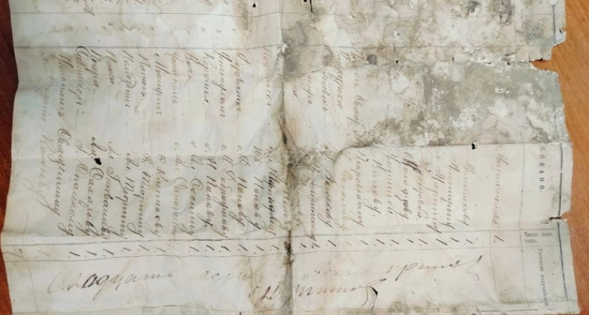 В Сыктывкаре при реставрации Дома Жеребцова найдены уникальные документы начала XX века
