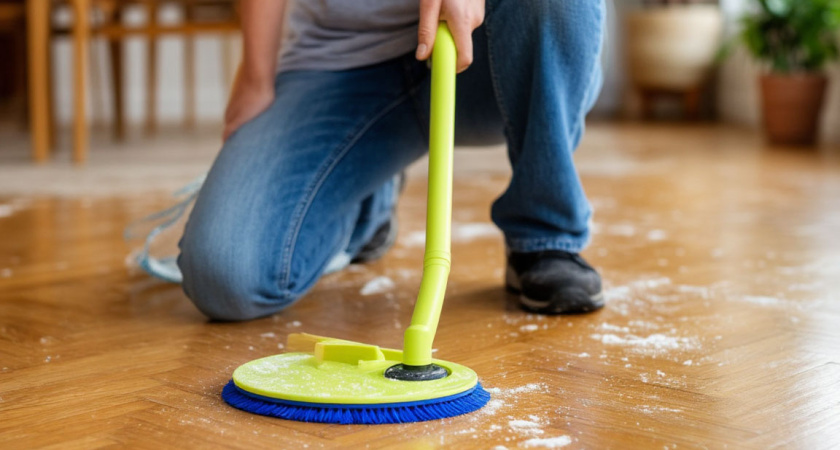 Начала мыть полы соленой водой — перемены в доме заметила вся семья: вот для чего добавляю соль в ведро