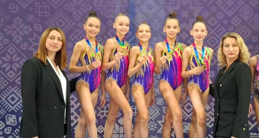 Сборная Коми по художественной гимнастике завоевала две медали в турнире "Краса Руси" 