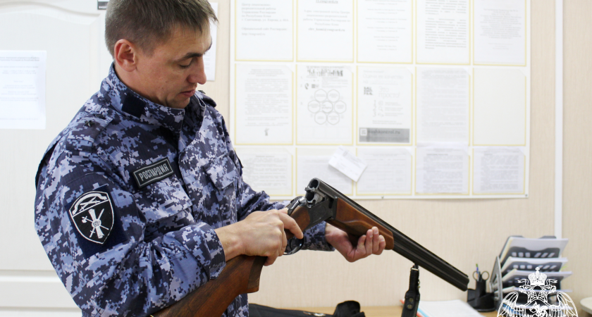 В Коми росгвардейцы за неделю изъяли 7 единиц охотничьего оружия из-за нарушений правил