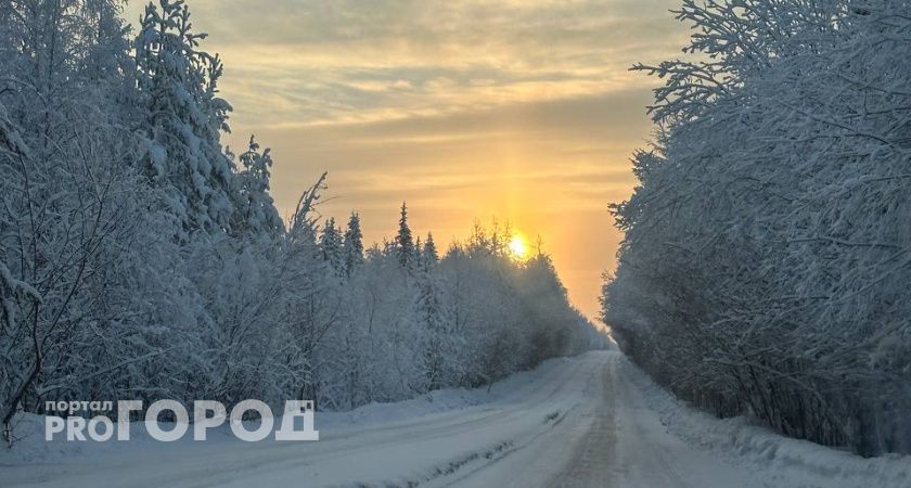 В Коми 22 января снова пришли аномальные морозы до -33 градусов