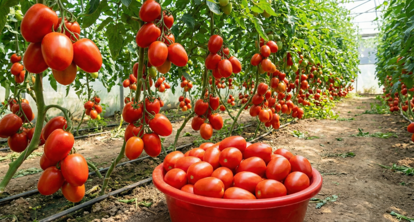 Не томат, а хит лета-2026: на кисти по 30 плодов каждый 200 гр — куст отдаст богатый урожай, плодоносит до осени