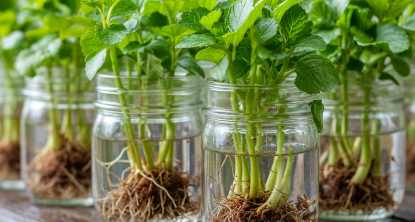 Закинула черенки роз в этот раствор — корешки полезли щеткой: такой стимулятор и палку оживит