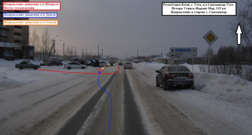 Стали известны подробности тройного ДТП в Коми 