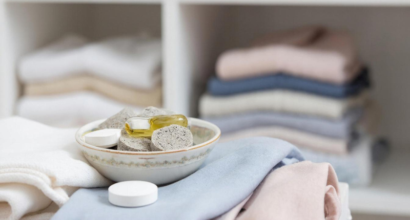 Кладу в шкаф 1 таблетку и белье благоухает как в раю: от затхлого запаха ни следа - и стоит копейки