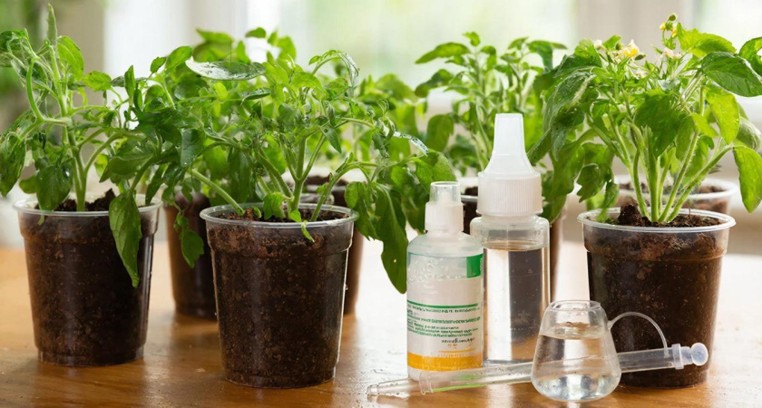 Пара "добрых" капель для богатырской рассады — найдёте в любой аптеке, а эффект на вес золота