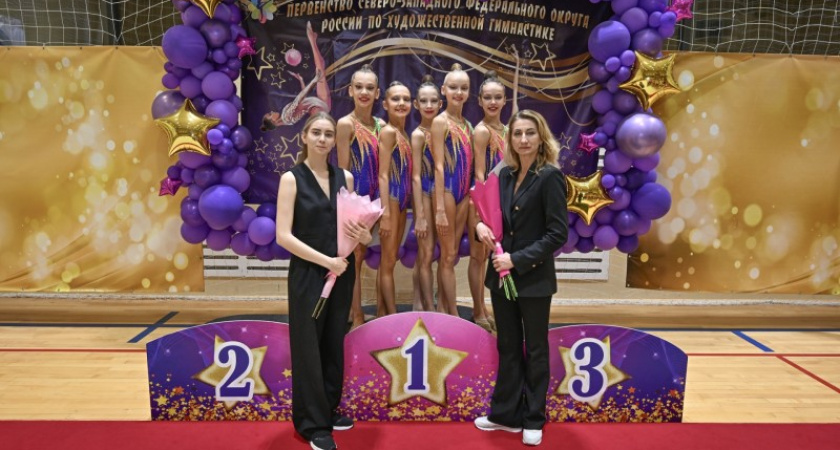 Юные гимнастки Коми завоевали медали на домашнем первенстве СЗФО 