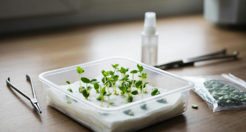 Сажаю огурцы вообще без земли — всходят за 5 часов, а урожай получаю на месяц раньше