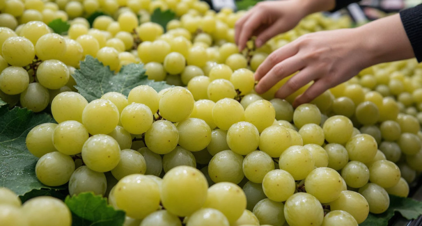 В российских магазинах появился огромный "пластиковый" виноград из Китая: что это такое и можно ли его есть?