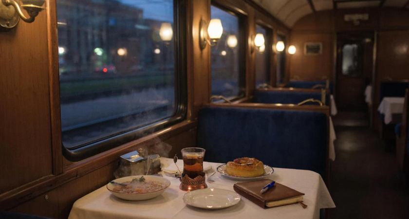 Поужинали в вагоне-ресторане и ахнули: чем кормит своих пассажиров РЖД - и сколько стоит полноценный обед