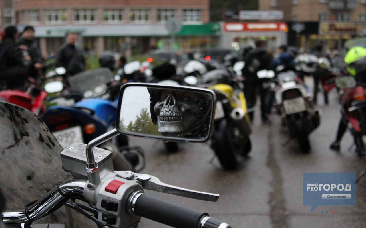 Сыктывкарские мотоциклисты проедут колонной про городу