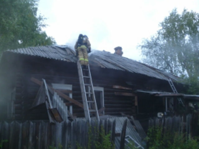 На пожаре в столице Коми сгорел мужчина