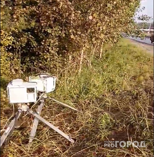Сыктывкарские автомобилисты возмущены, что радары прячут «в кустах» (видео)