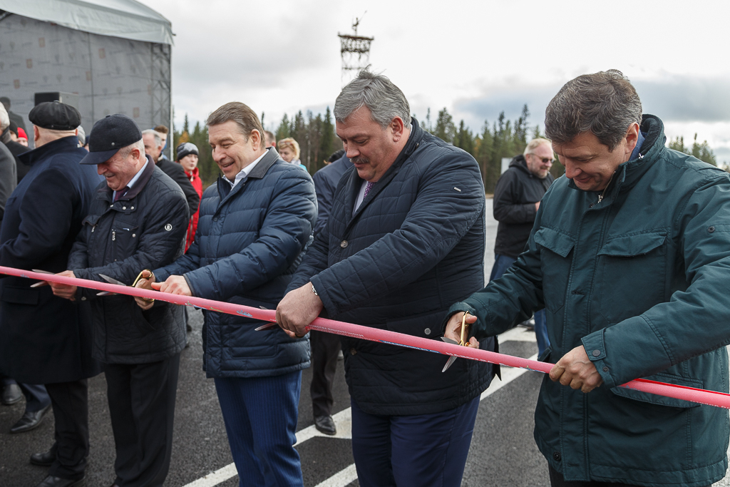 В Коми торжественно открыли новую дорогу (фото)