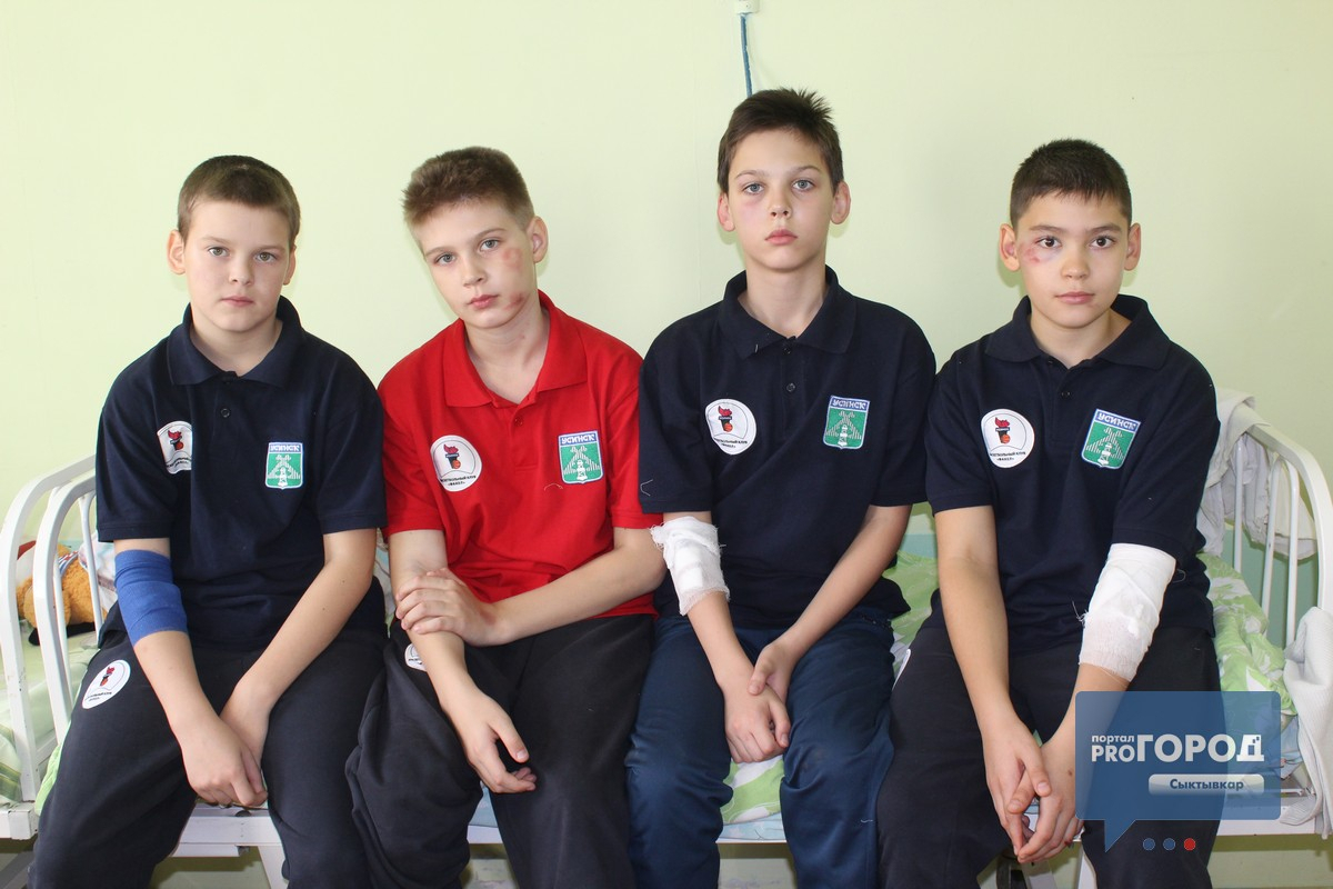 Стало известно состояние детей-спортсменов, которые попали в страшное ДТП в Сыктывкаре
