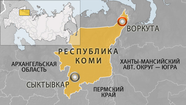 Коми и Ненецкий автономный округ не могут поделить один населенный пункт
