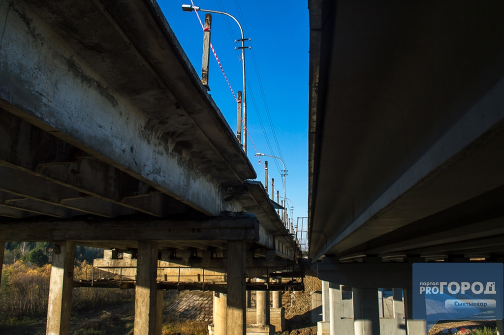 В Коми запретят движение по одному из мостов