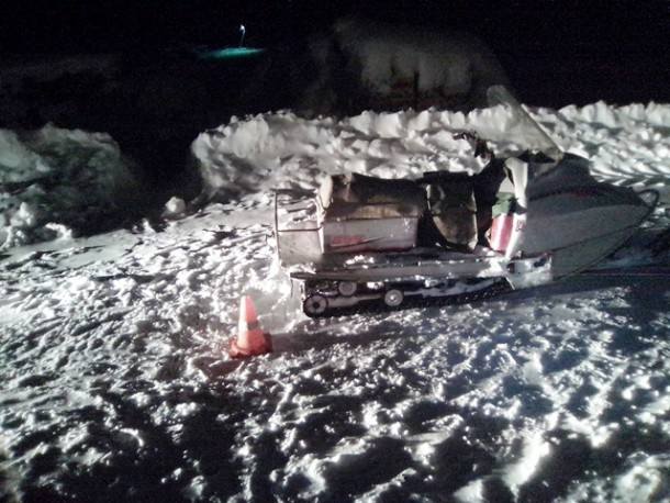 В Коми пьяный водитель снегохода сбил пьяную женщину-пешехода (фото)