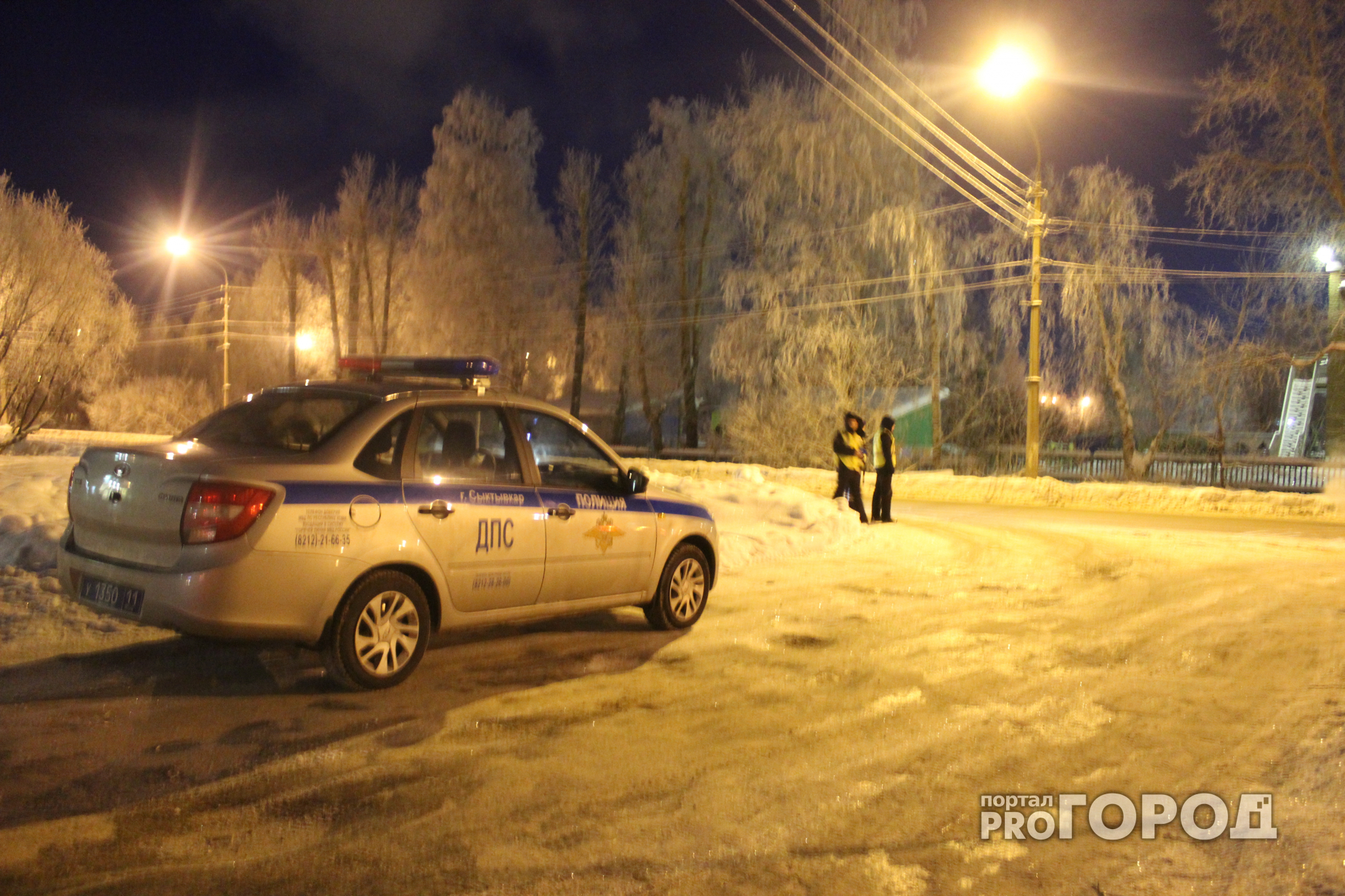 Инспекторы ГИБДД провели утренний рейд в самом опасном районе Сыктывкара