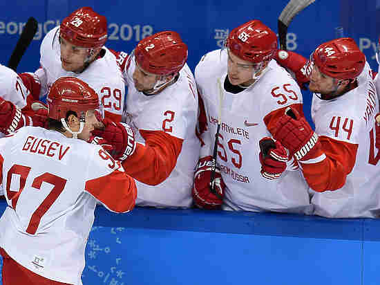 Российские хоккеисты выиграли золото Олимпиады в Пхенчхане