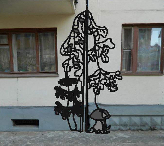 Грибной переулок в Сыктывкаре украсят новым арт-объектом в человеческий рост