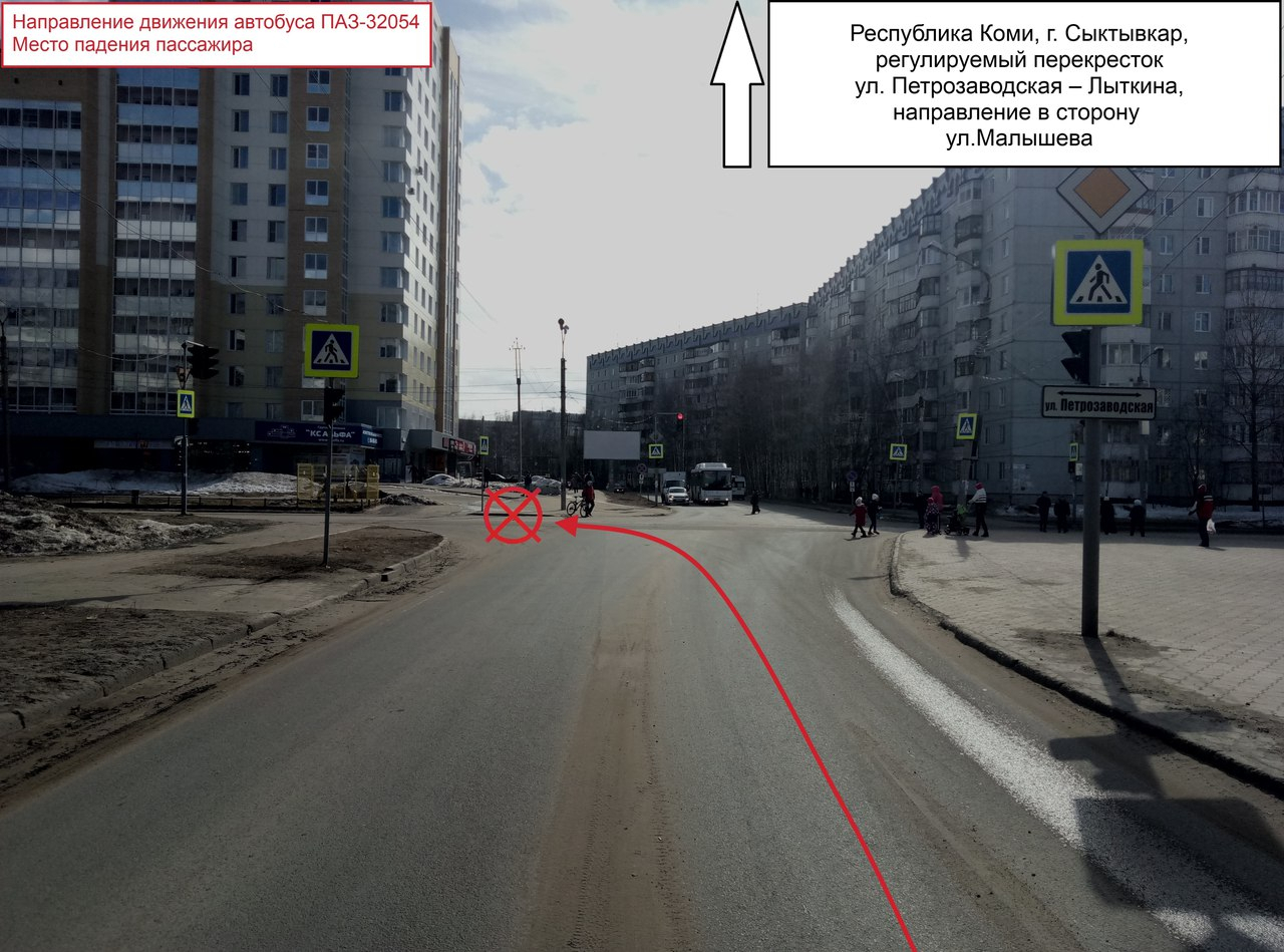 В Сыктывкаре поездка в автобусе закончилась для пассажирки больницей (фото)