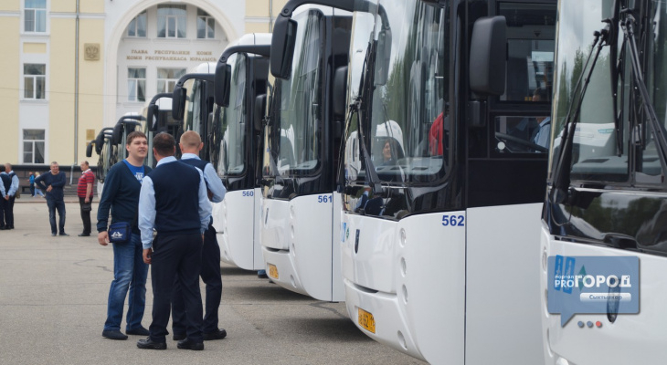 Как в Сыктывкаре будут ездить автобусы на 9 мая: появилась схема маршрутов
