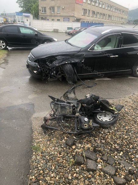 Опубликованы фото машины, которая могла сбить фигуранта дела экс-главы Коми Гайзера