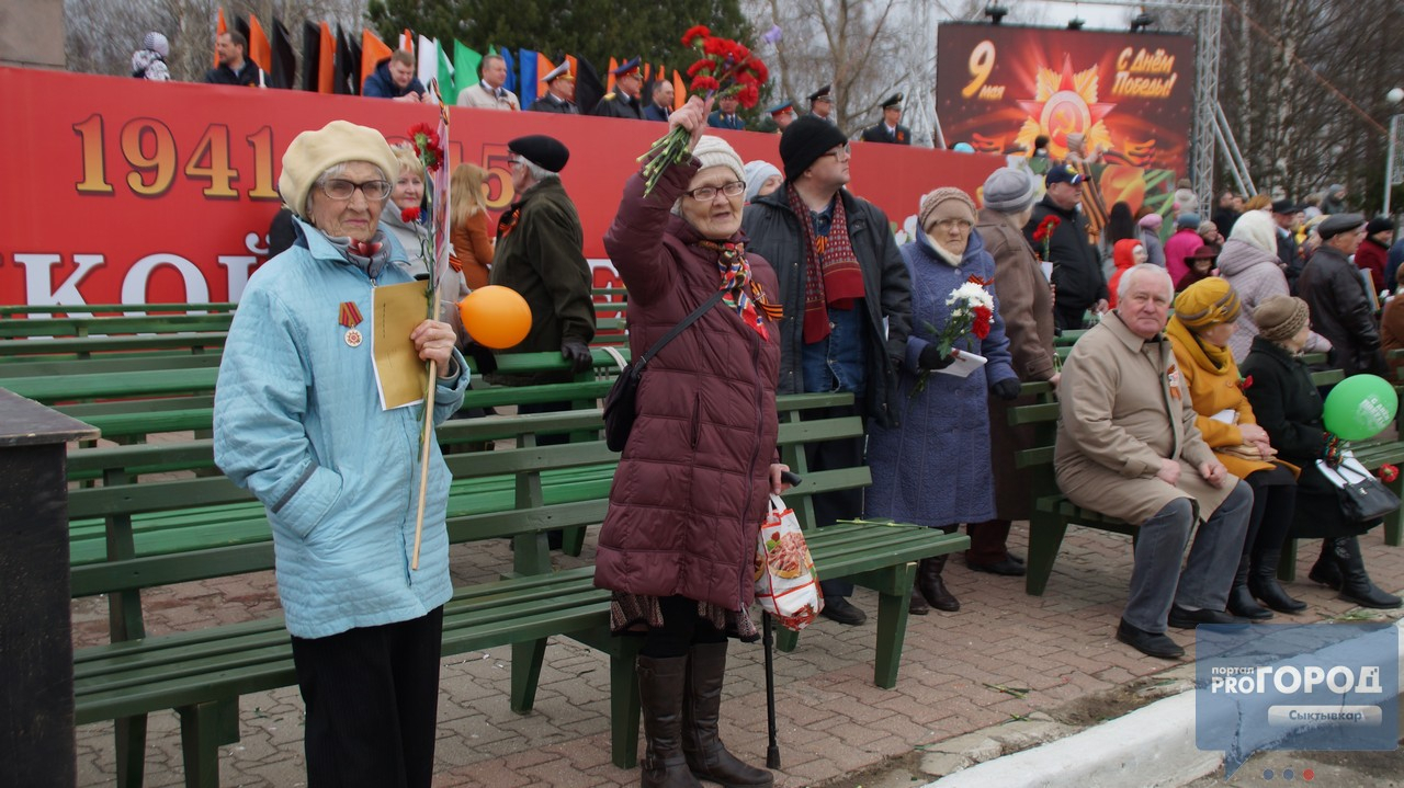 На Параде Победы в Сыктывкаре ветераны танцевали под «Калинку-малинку»