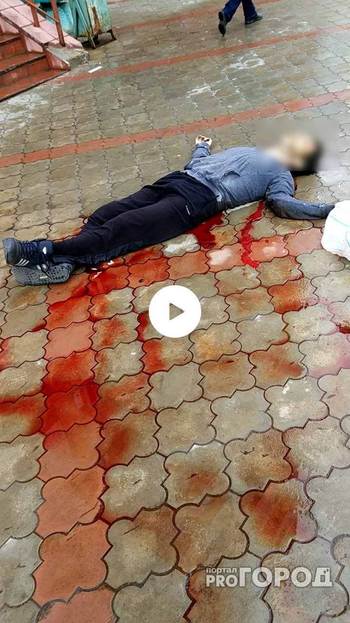 Появились фото с места ЧП в Сыктывкаре, где мужчина упал с 13 этажа (строго 16+)