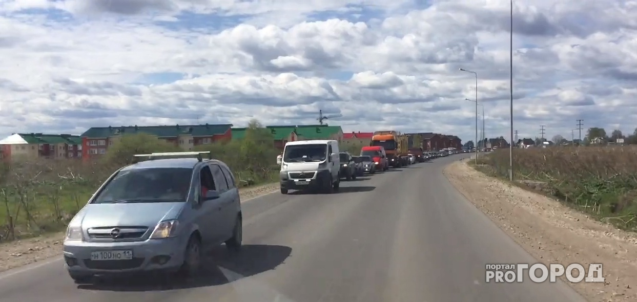 «Миссия невыполнима: Проехать мост»: сыктывкарцы сняли на видео гигантскую пробку