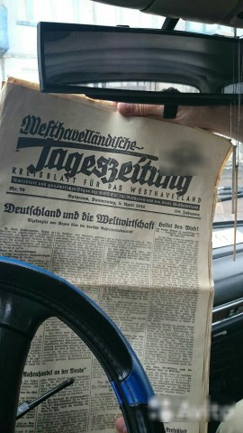 Житель Коми продает немецкую газету времен правления Гитлера (фото)