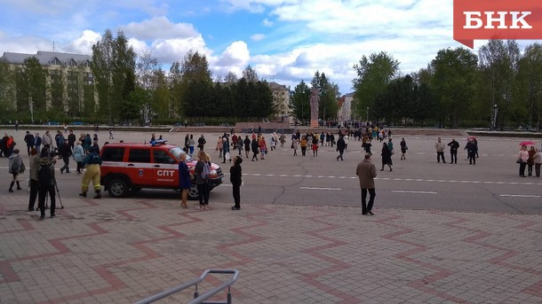 В Сыктывкаре эвакуировали здание Госсовета (фото)