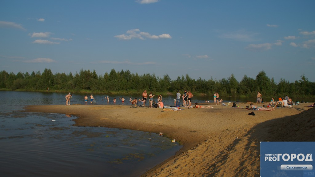 Где купаются сыктывкарцы: обзор пляжа в Выльгорте (фото)