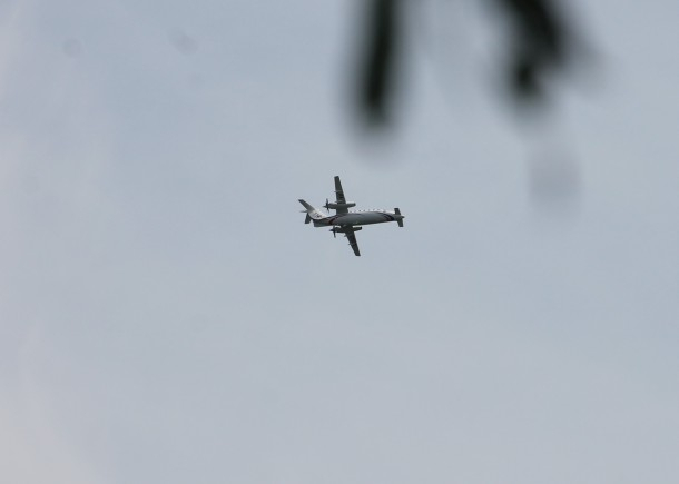 В небе над столицей Коми заметили диковинный самолет (фото)