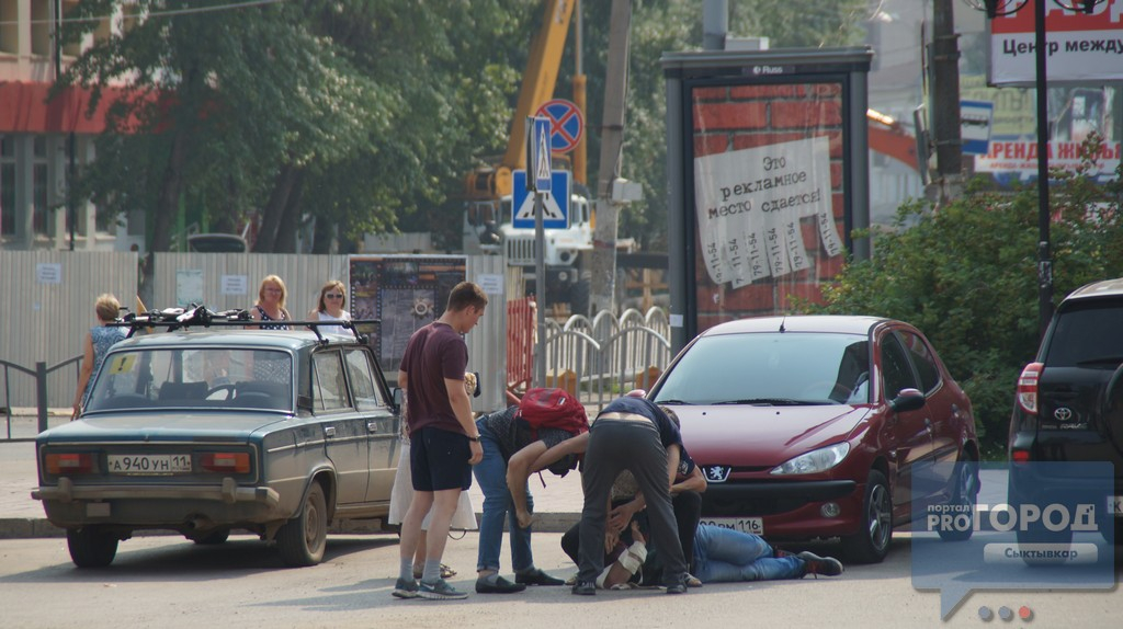 Сегодня ночью в Сыктывкаре неизвестный напал на 48-летнего мужчину